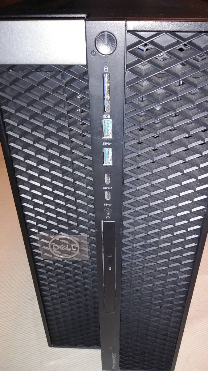 【動作品】 DELL Precision Tower 5820 / Xeon W-2123 / 新品 512GB SSD / HDD / 8GB / Quadro P600 / Win10 Pro