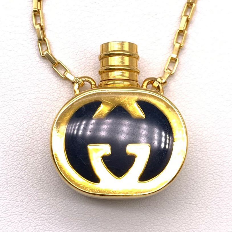 GUCCI オールドグッチ アトマイザー ロングネックレス シェリーライン