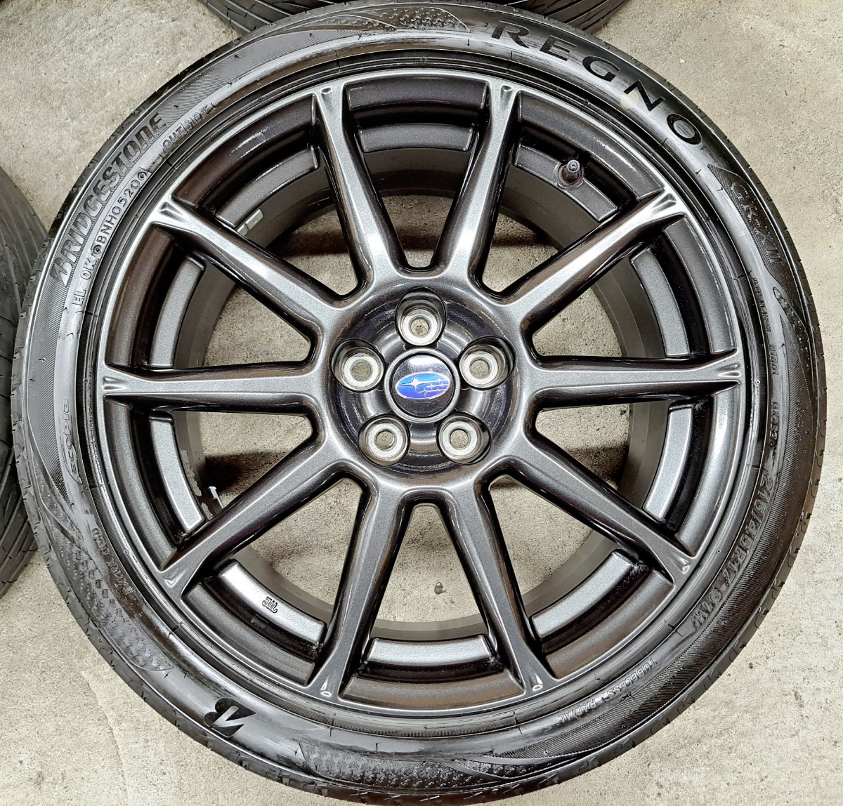 トヨタ86 GTリミテッド ZN6 ブレンボ対応 純正 タイヤホイール 17in 