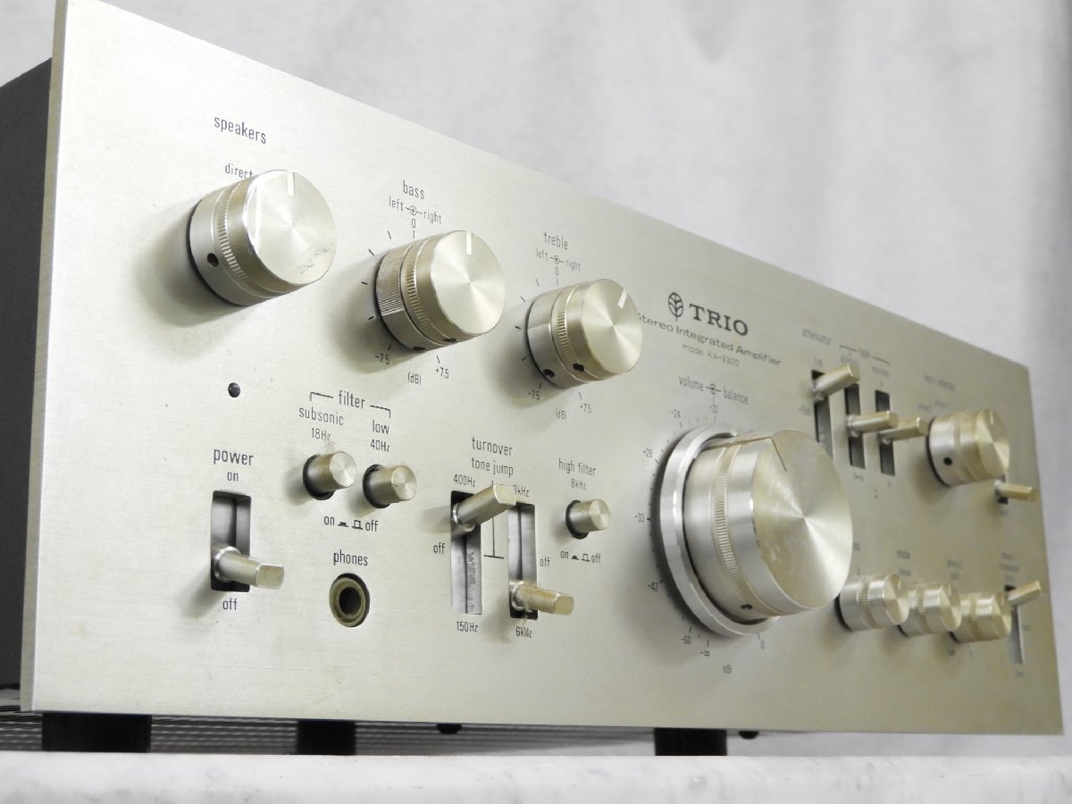☆ TRIO トリオ KA-9300 プリメインアンプ ☆中古☆