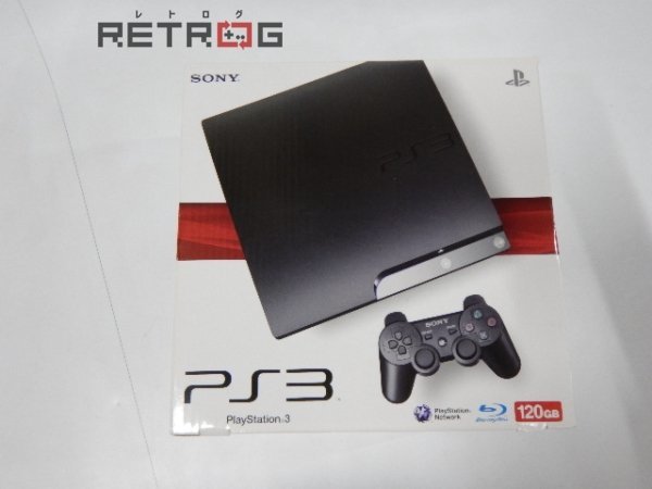 PlayStation3 120GB チャコールブラック(旧薄型PS3本体・CECH-2100A) PS3