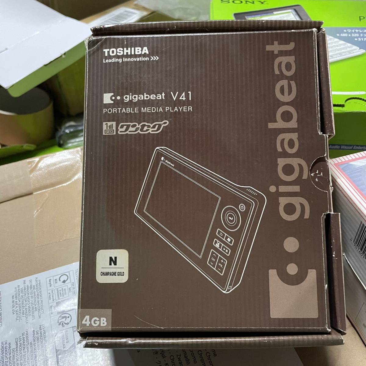 gigabeat V41 東芝 ワンセグ ワンセグテレビ ギガビート gigabeat TOSHIBA V41 Gigabeat 本体のみ