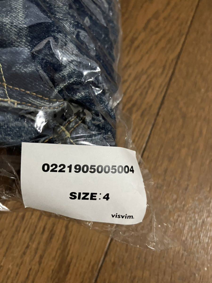 visvim ICT SS JOURNEYMAN PANTS TACKED CRASH size 4 0221905005004 