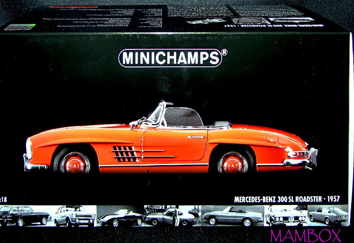 美品 ミニカー メルセデスベンツ Edition SL 1/18 MINICHAMPS