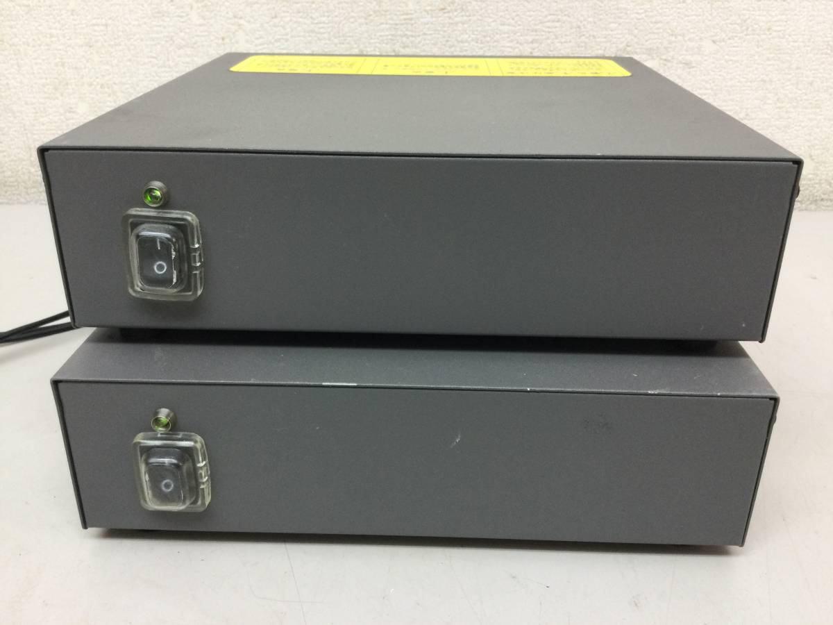 カメラ電源用直流電源装置 PS-1270S 電源ボックス 防犯カメラ用 2台セット