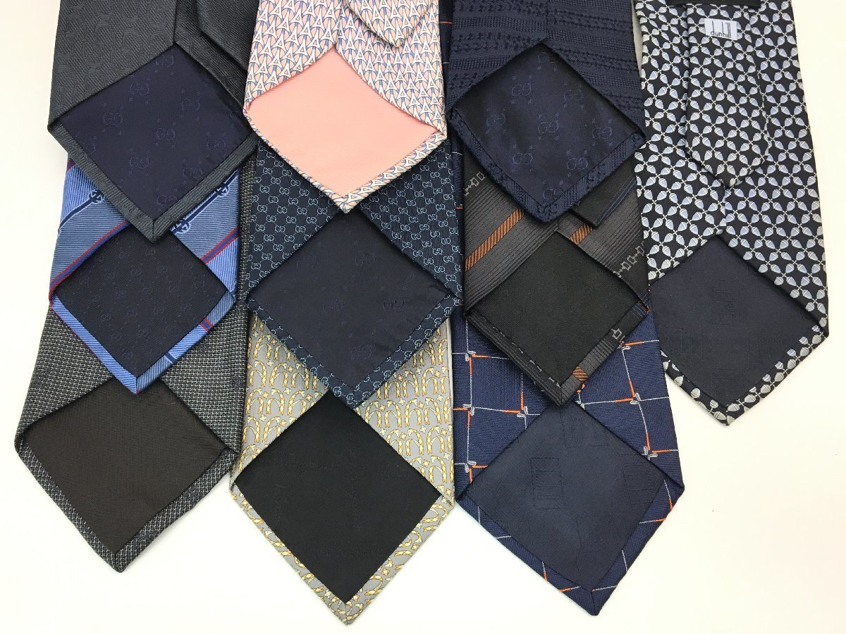 エルメス / グッチ / ルイヴィトン 他 ネクタイ 10点まとめ 中古【UW040405】
