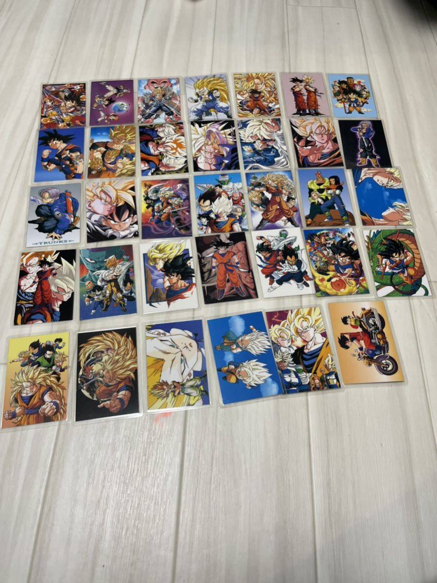 ドラゴンボールラミネートカード ドラゴンボール ラミネートカード 公式 約34枚 貴重 平成