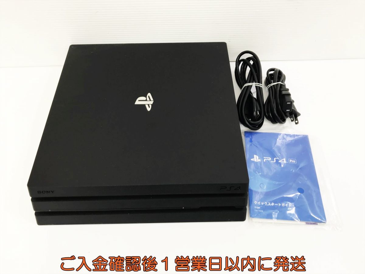 1円】PS4Pro 本体 1TB ブラック SONY PlayStation4 CUH-7000B 初期化済