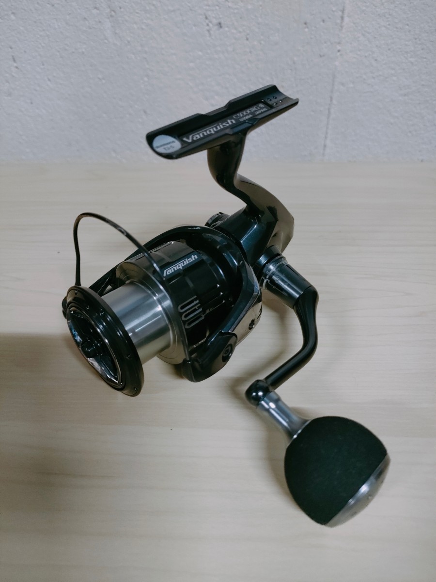 中古/極上品】 シマノ 19 ヴァンキッシュ C5000XG 4000番用ハンドル付