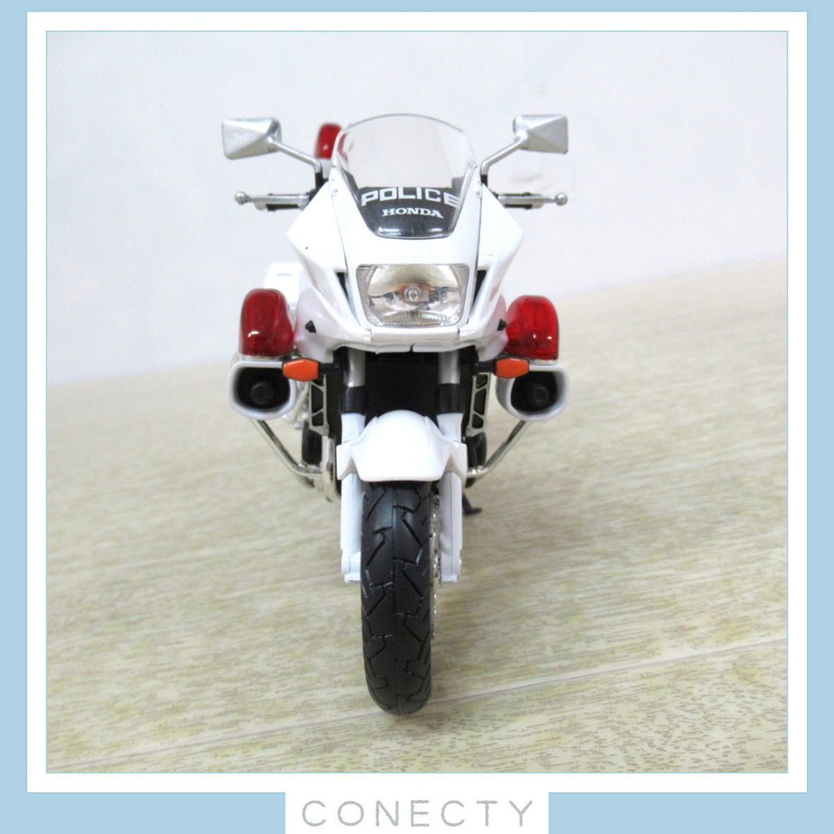 アオシマ 1/12 完成品バイクシリーズ 白バイ ホンダ CB1300P 神奈川