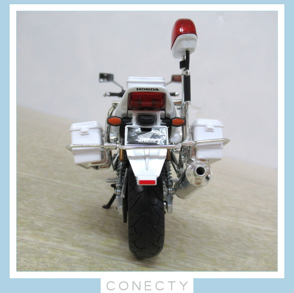アオシマ 1/12 完成品バイクシリーズ 白バイ ホンダ CB1300P 神奈川