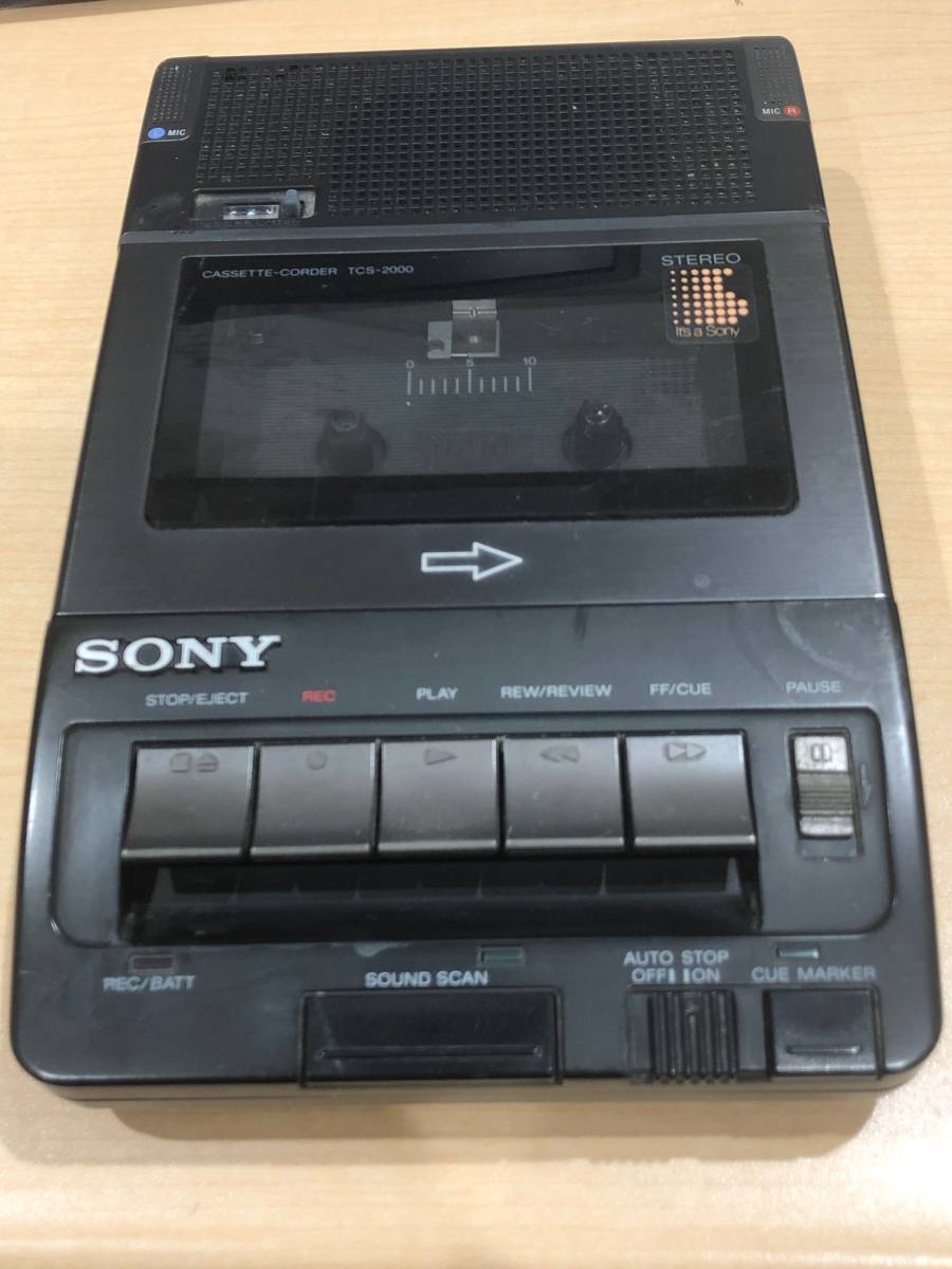 ■レトロ■Sony・ソニー　カセットレコーダー　TCS-2000
