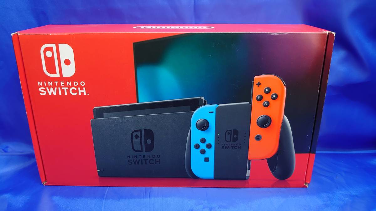 Nintendo Switch 本体 Joy-Con ネオンブルー/ネオンレッド [2019年8月モデル] スイッチ 4902370542912