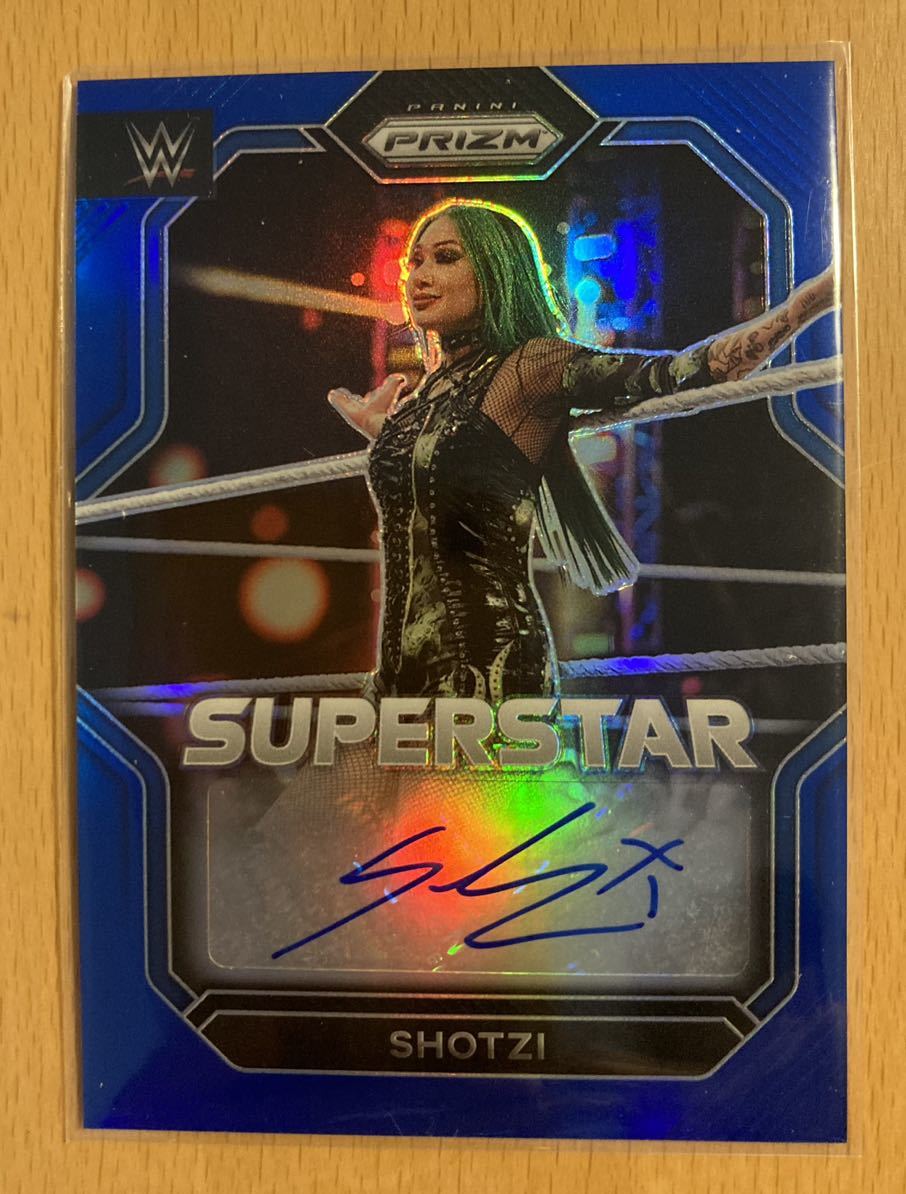 WWE PANINI PAIGE 25シリ　サイン　Tie-Dye　カード Shotzi WWE 0 Panini Autograph Autographed Action Signatures