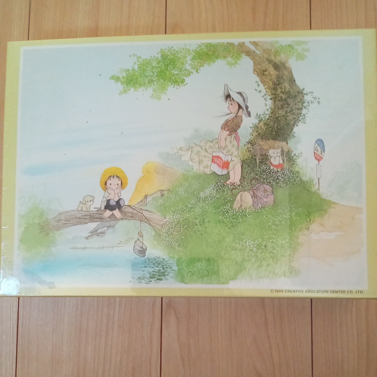 未開封　ジグソーパズル　うめ吉　風待ち　550 ピース 未開封 うめ吉「風待ち」550ピース ジグソーパズル うめ吉