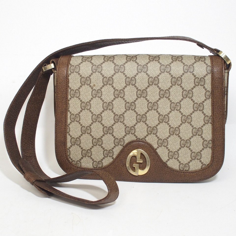 GUCCI グッチ 2way バンブー 美品 2Fbag オールド ハンド バッグ 黒 