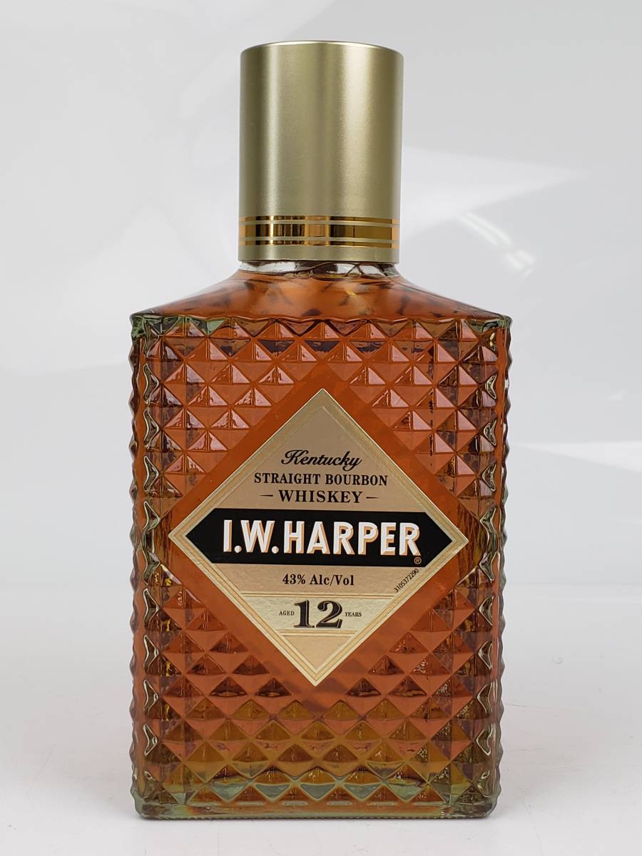 【未開栓】 I.W.HARPER　IWハーパー　12年　バーボンウイスキー　43％　750ml　