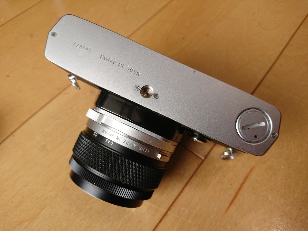 ☆腐食なし！完全動作☆ OLYMPUS OM-1 50mm F1.4 ＃424 OM-1 50mm F1.4 プリズム腐食なし オリンパス OLYMPUS ZUIKO ケース