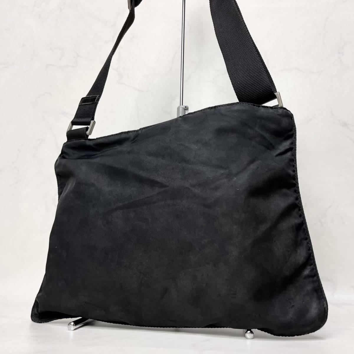 至極の逸品】PRADA プラダ テスート ナイロン サコッシュ ショルダー 