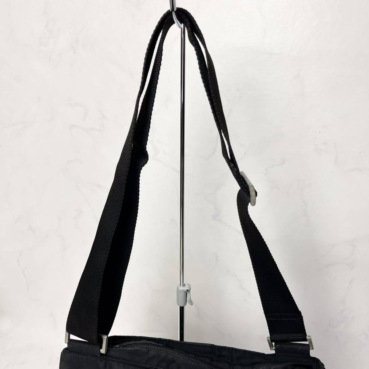 至極の逸品】PRADA プラダ テスート ナイロン サコッシュ ショルダー 