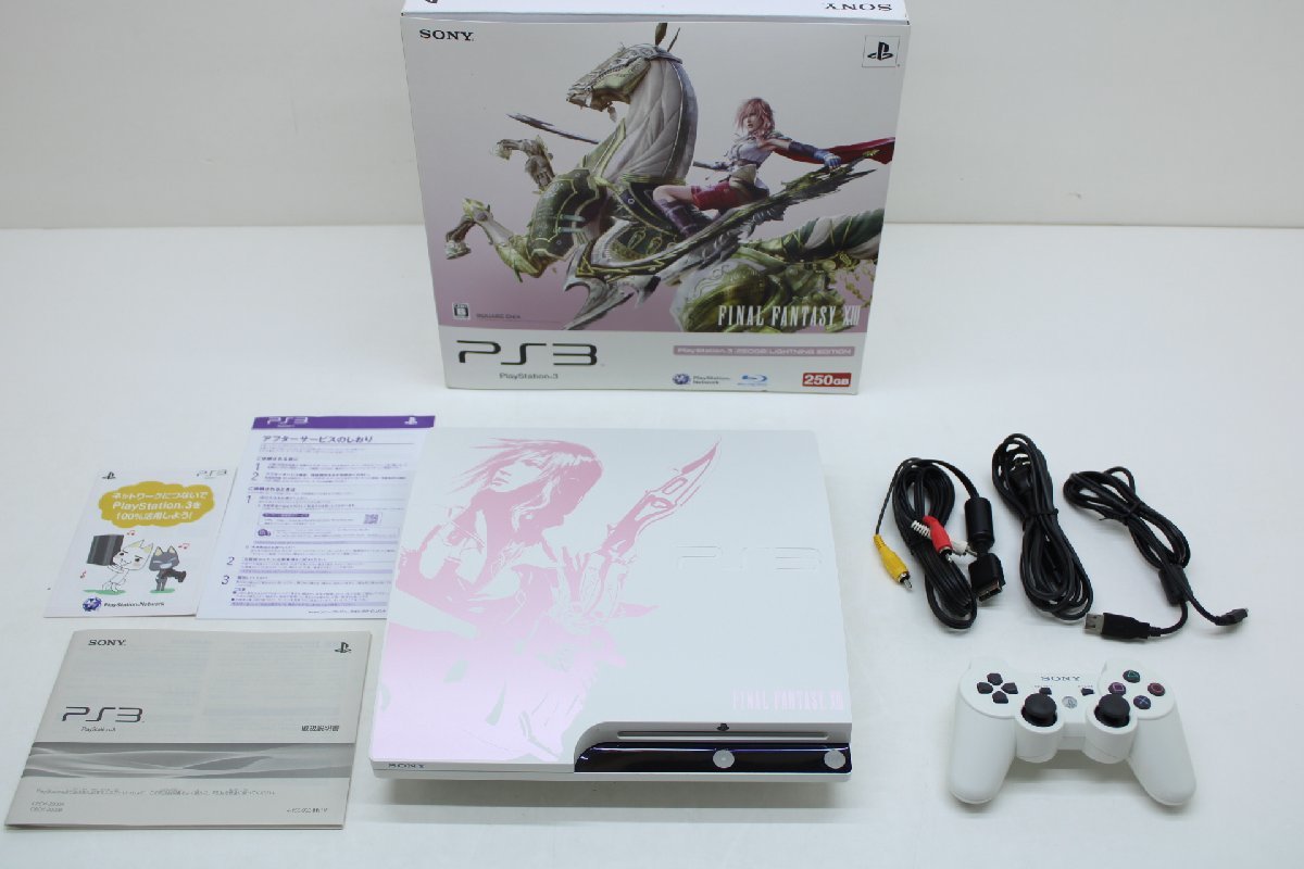 25MH○PS3 Playstation3 250GB ライトニング エディション Ver 4.81