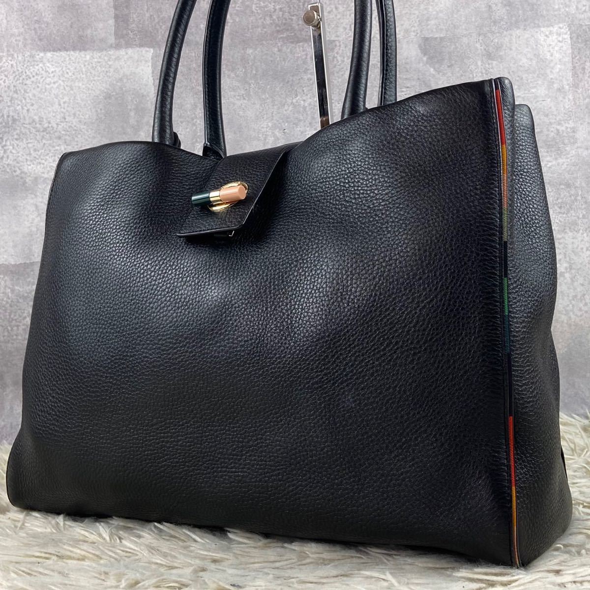 1円~ 極美品 PaulSmith ポールスミス A4 通勤 通学 書類 メンズ