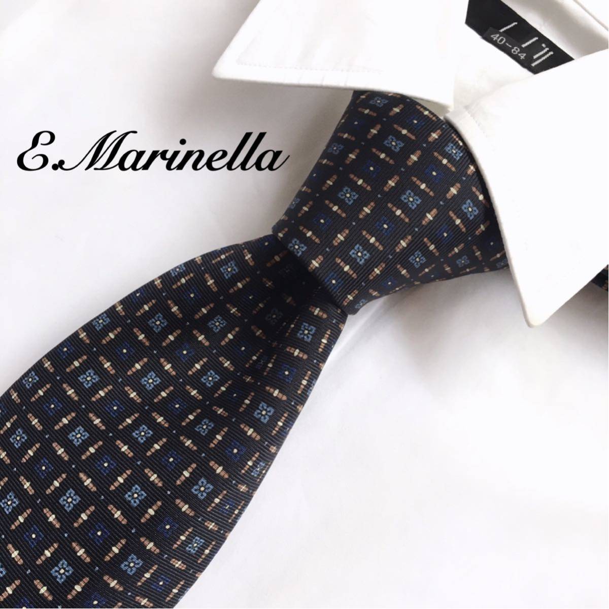 ファッション小物 【極美品】E.Marinella NAPOLI×WAKO 小紋ネクタイ