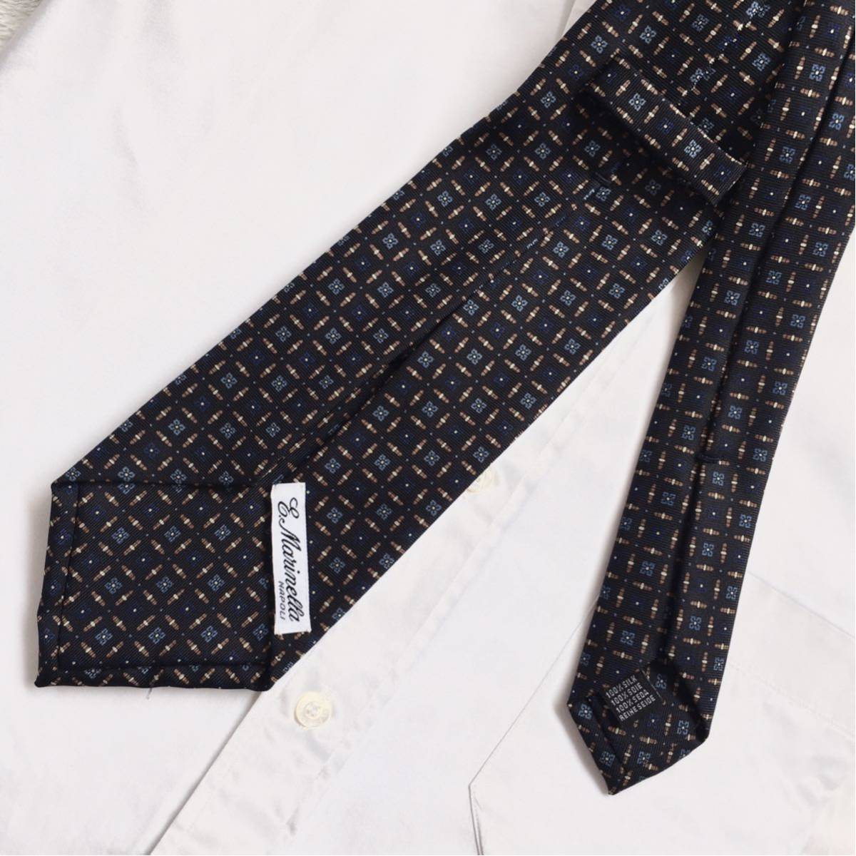 ファッション小物 【極美品】E.Marinella NAPOLI×WAKO 小紋ネクタイ