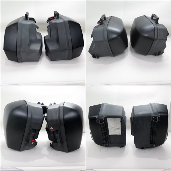 【送料無料，人気】 ♪BMW/R1100RS 純正 左右 サイドパニアケース(B0417A18)ABS