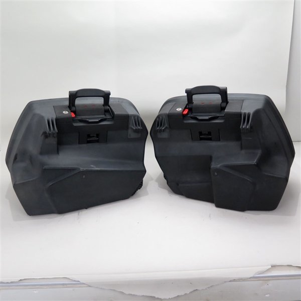 【送料無料，人気】 ♪BMW/R1100RS 純正 左右 サイドパニアケース(B0417A18)ABS