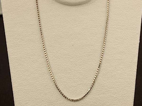 Pt850／37cm／2.0g／品物のみ／チェーンのみ／ネックレス