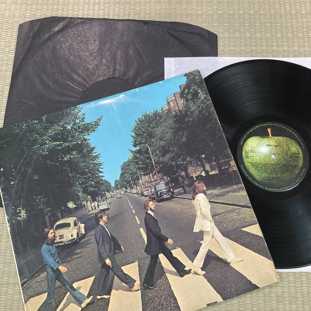 The Beatles 『 ABBEY ROAD 』 英盤 レフトアップル 初盤 【公式通販】