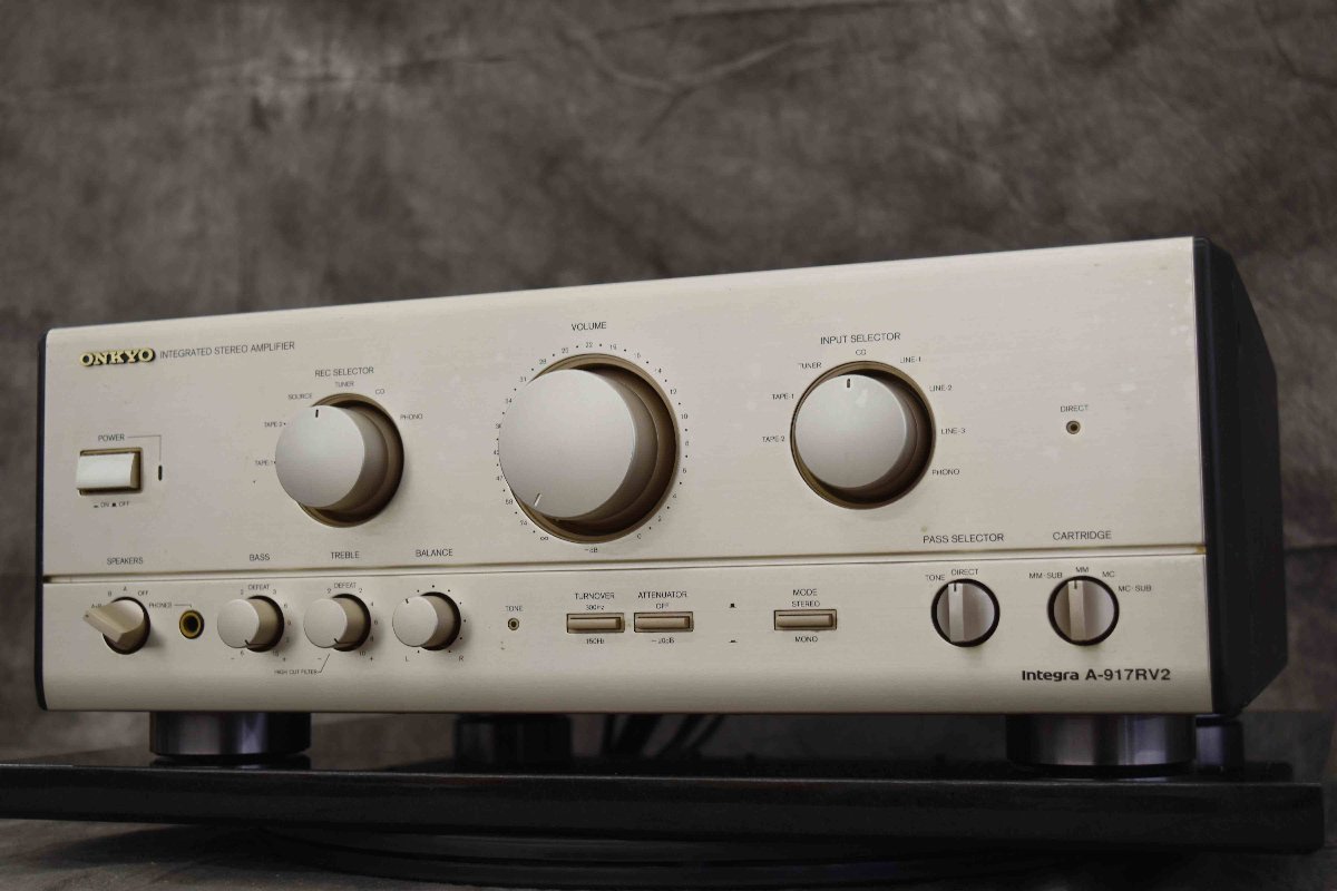 ONKYO Integra A-917F プリメインアンプ オンキョー - ☆ 整備済 定格