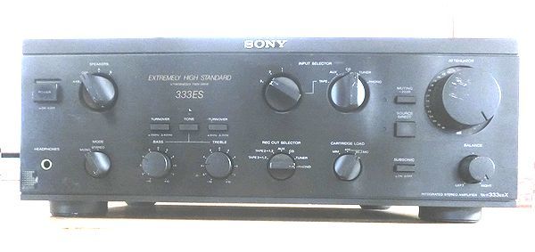 ソニー プリメインアンプ SONY TA-F333ESX - 音出しok メルカリ 通電