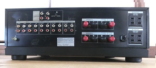 ソニー プリメインアンプ SONY TA-F333ESX - 音出しok メルカリ 通電