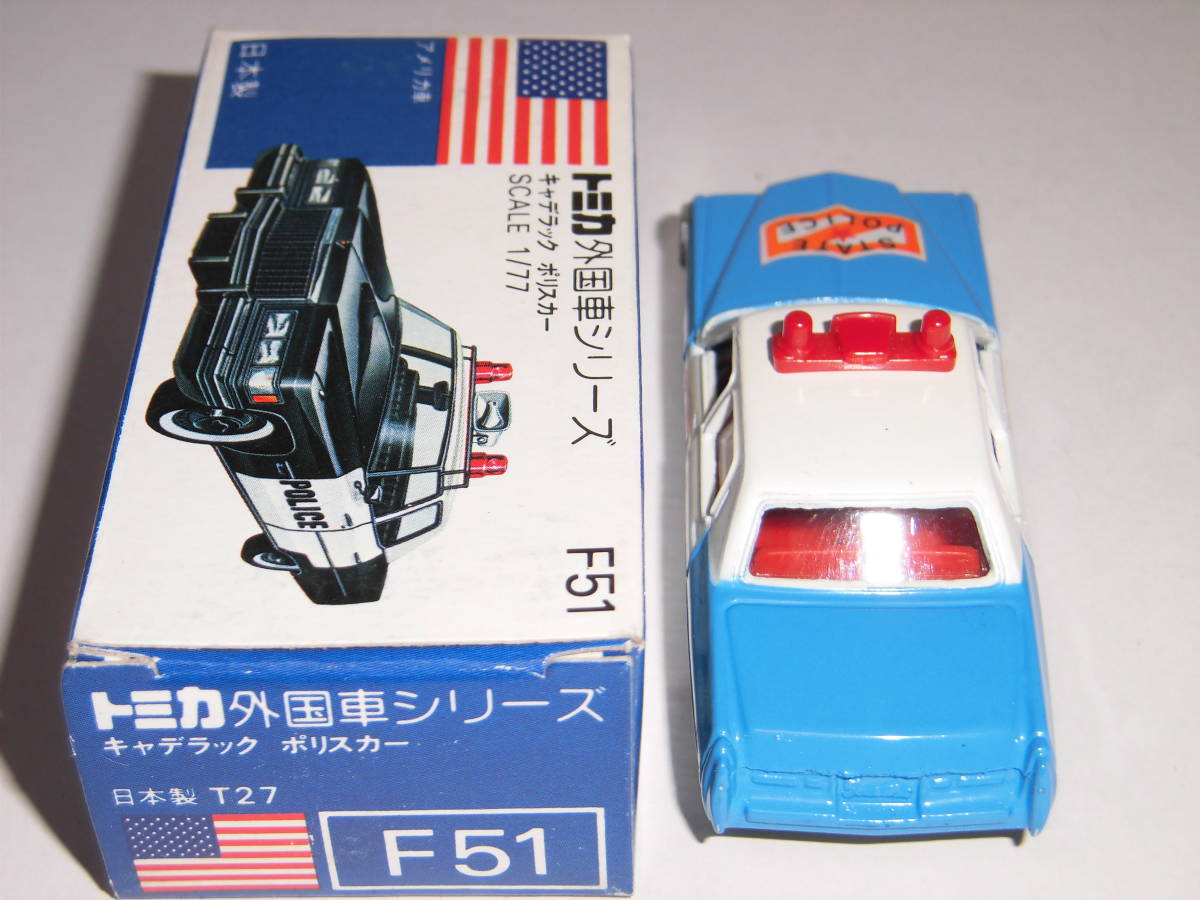 トミカ F51-1-4 キャデラックフリートウッドポリスカー:CADILLAC