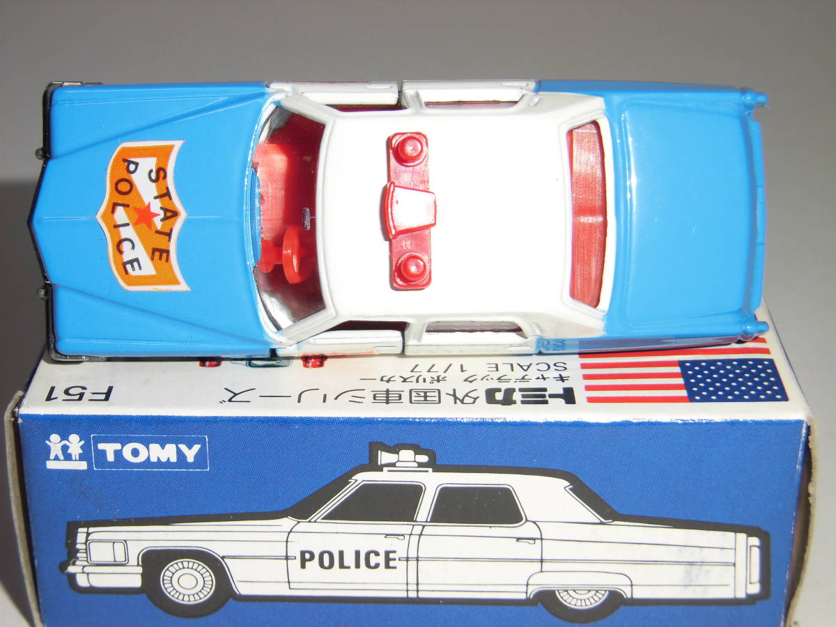 トミカ F51-1-4 キャデラックフリートウッドポリスカー:CADILLAC