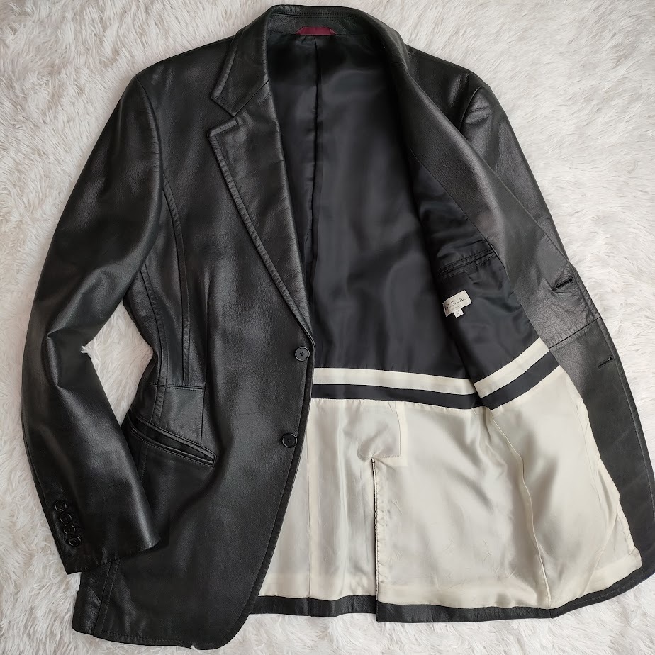 Paul Smith 美品!XL!ポールスミス/Paul Smith☆とろけるカウレザー