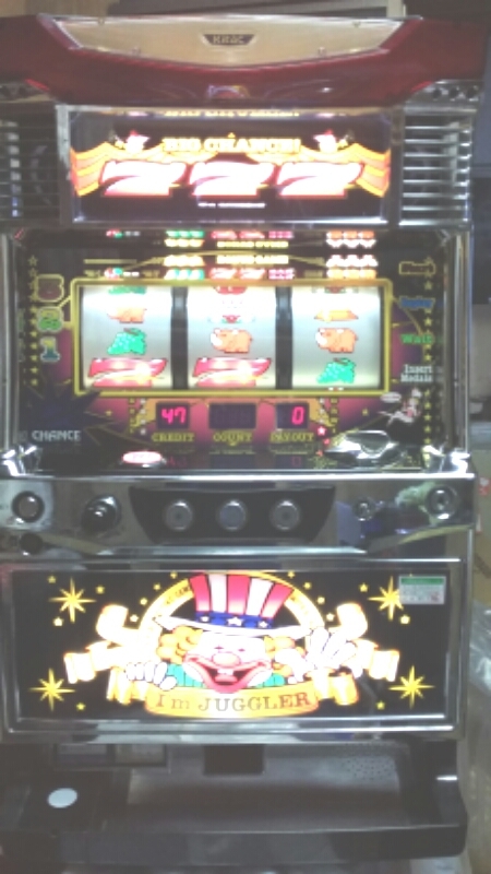 パチスロ実機 HANABI ブラックパネル