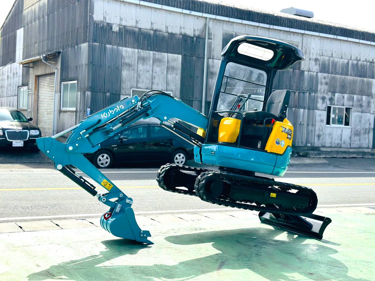 クボタ RX-202E ミニ油圧ショベル・1580時間・倍速付き・操作パターン切り替え可能・LED付き・下取りOK・全国陸送可