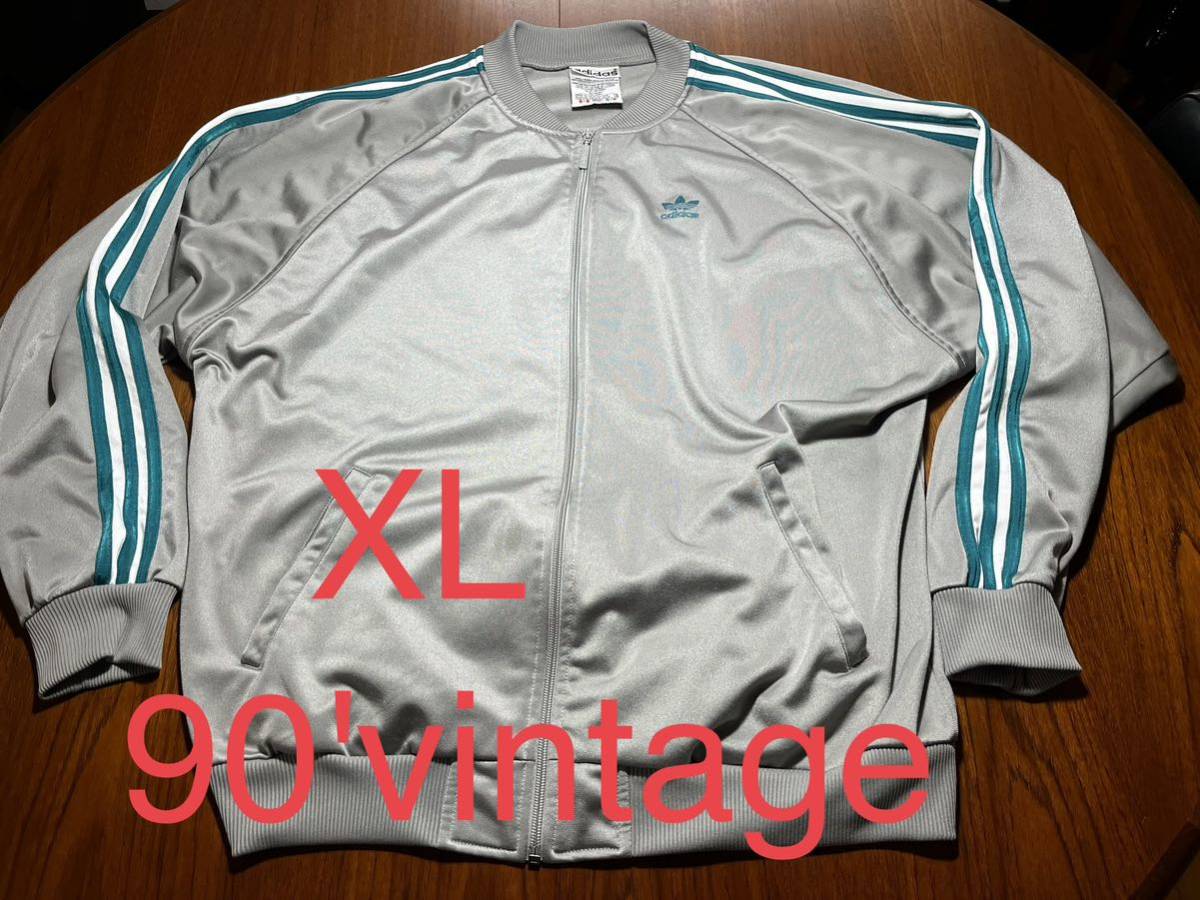 90s 正規品  ジャージ トラックジャケット レア 90' レアカラー！adidas トラックジャケット ジャージ ヴィンテージ