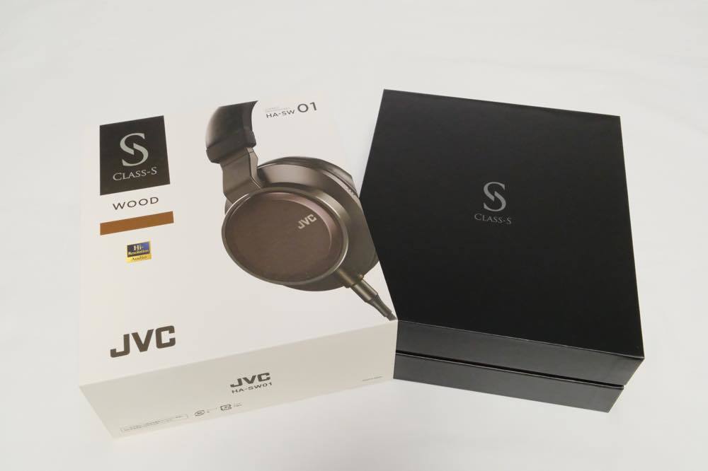JVC 密閉型ヘッドホン CLASS-S WOODシリーズ ハイレゾ対応 HA-SW01