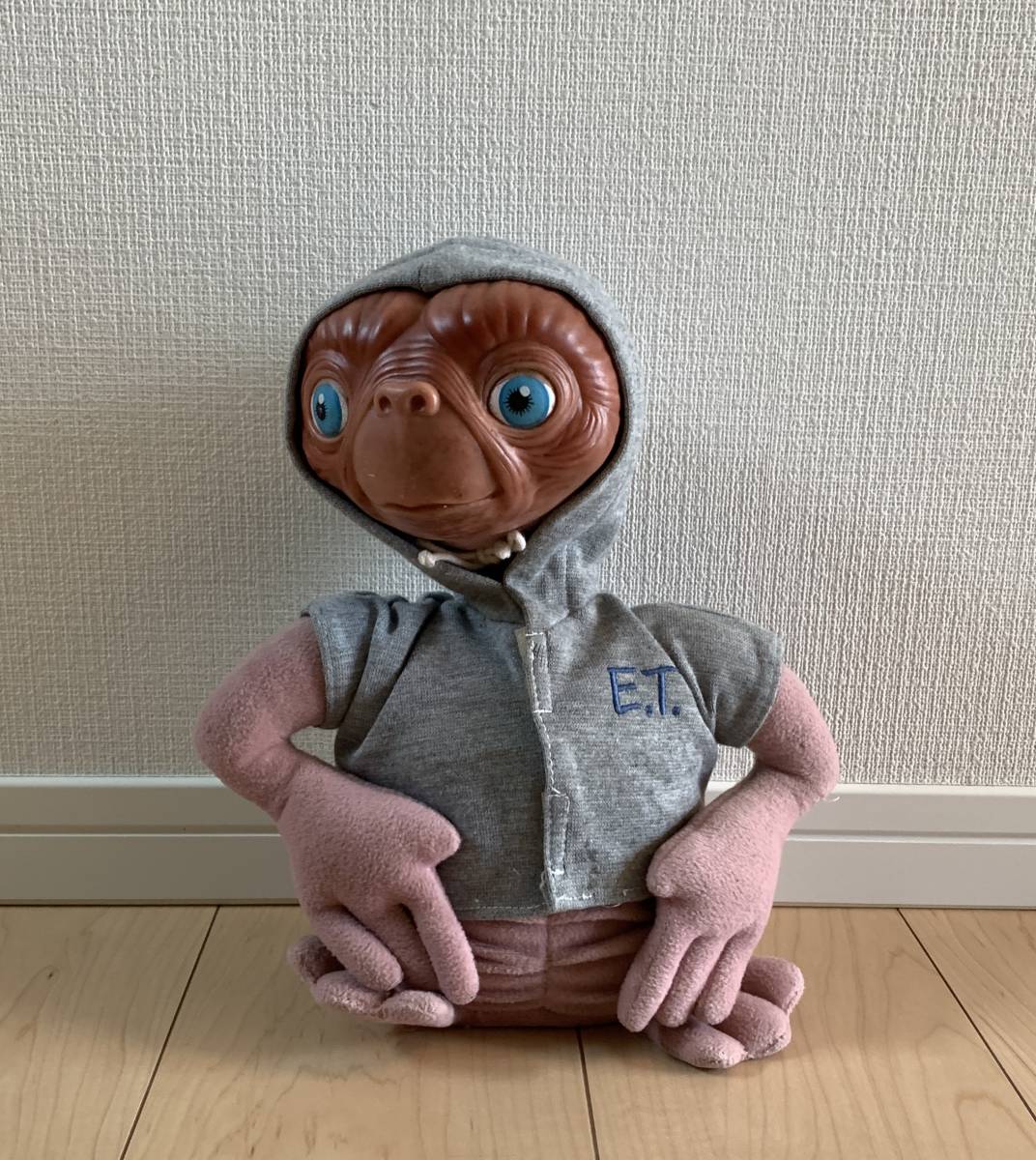 映画 E.T. 当時物 ぬいぐるみ ビンテージ アンティーク スピルバーグ レア 当時物 映画 E.T. ビンテージ アプローズ社 ぬいぐるみ人形 30