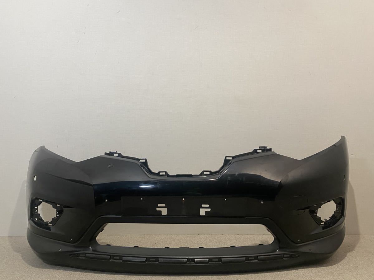 T32 前期 エクストレイル 純正 フロントバンパー (G41 ダイヤモンドブラック) 62022 4CE0H F0449-6