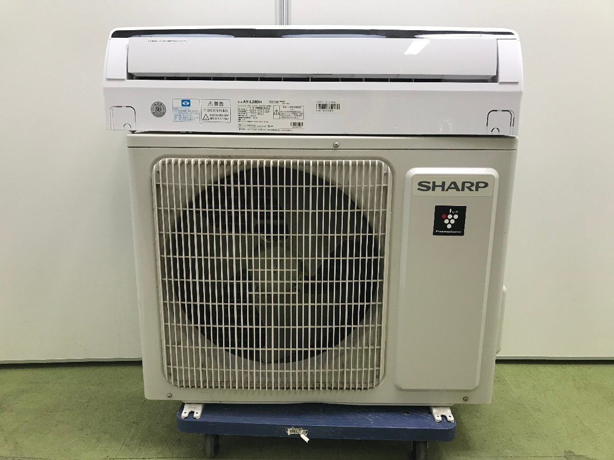 美品 SHARP シャープ ルームエアコン AY-L28DH おもに10畳用 2.8kW 