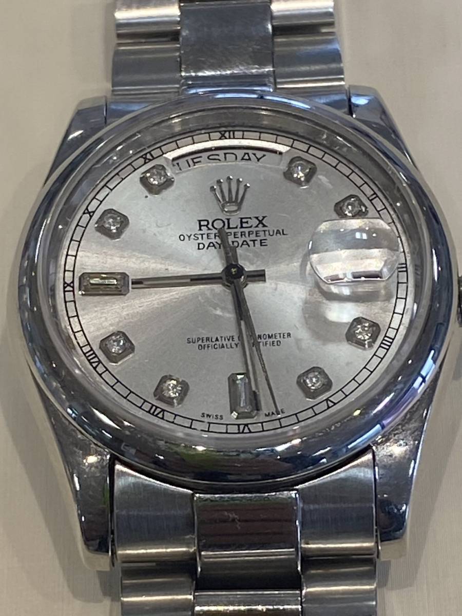 ROLEX】 ロレックス デイデイト 118239 ジャンク品 - (正規品、美品)