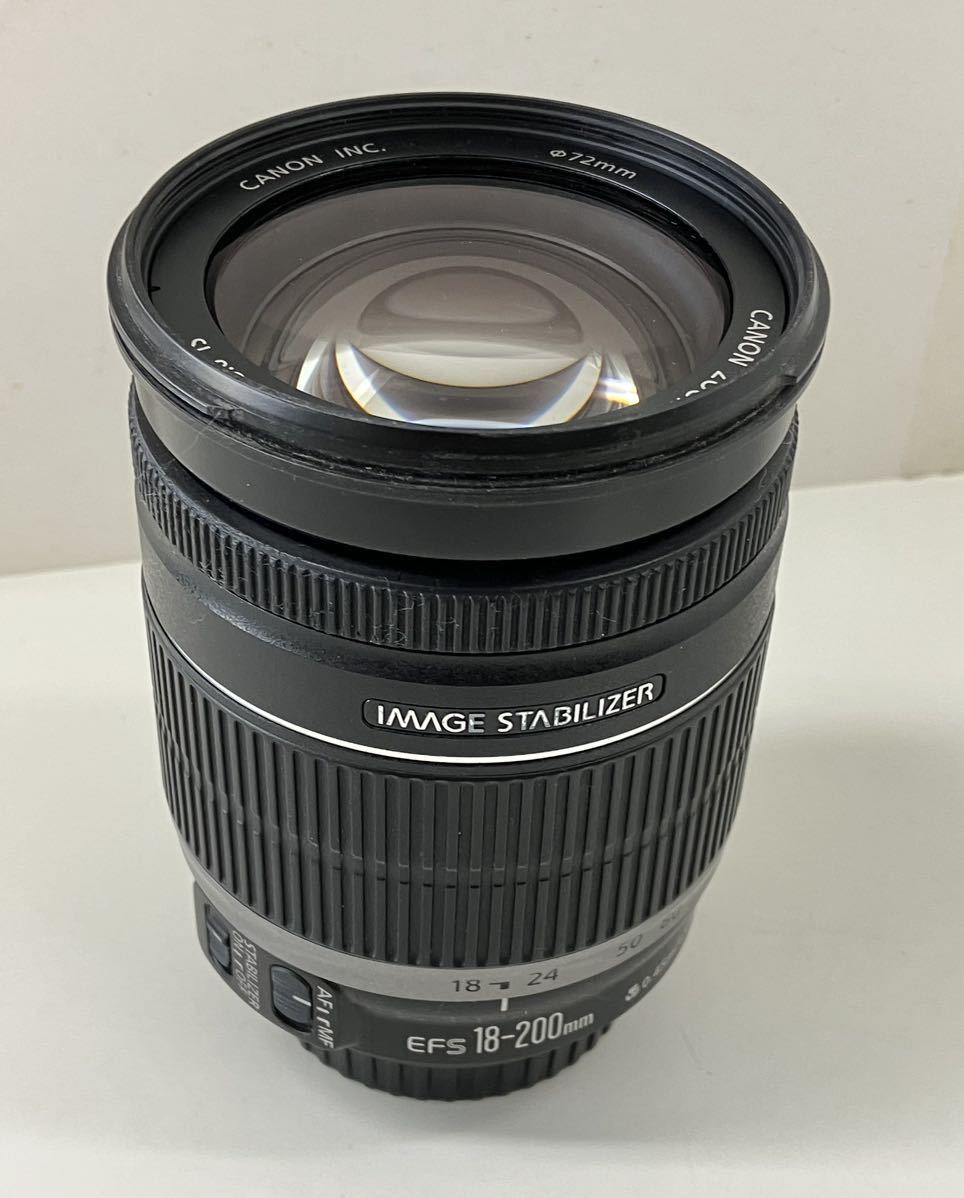  キヤノン EF-S 18-200ミリ 3.5.-5.6IS ジャンク品(キヤノン)｜売買されたオークション情報、yahooの商品情報をアーカイブ公開 - オークファン キヤノン