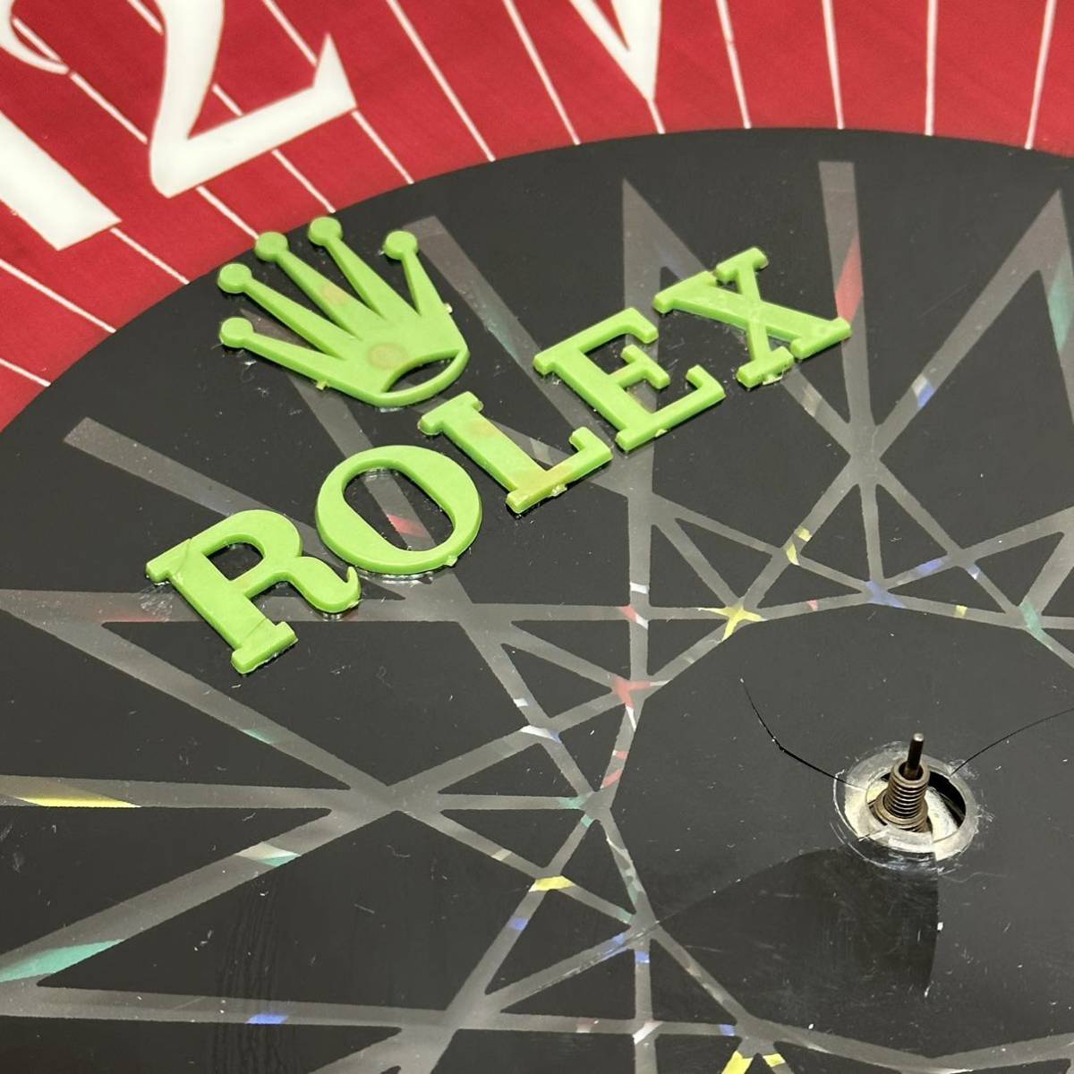 非売品 ROLEX 店頭用掛け時計 電飾点灯 レトロ ビンテージ 60年代