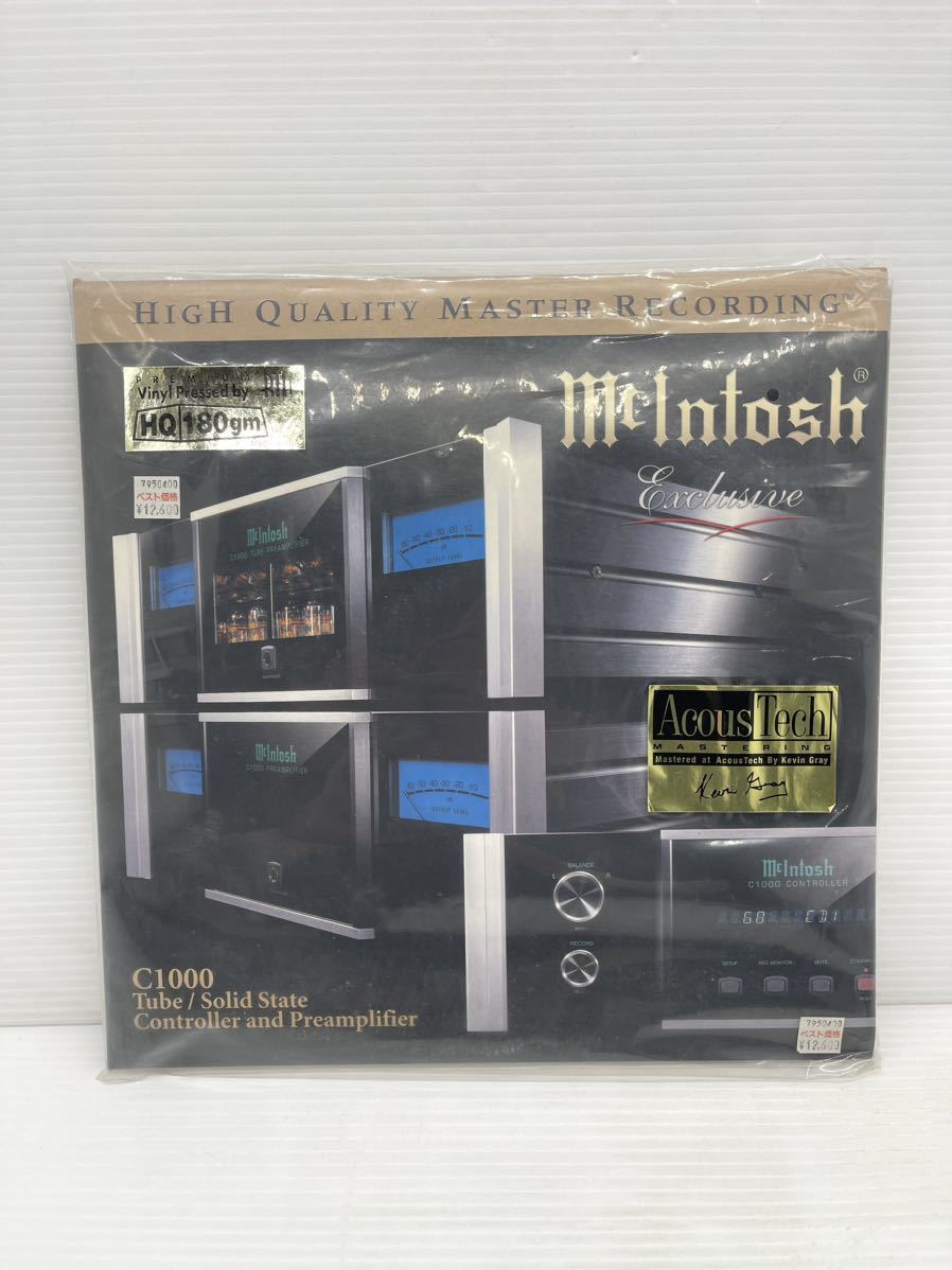 ［四152］McIntosh/マッキントッシュ/2枚組LPレコード/世界限定1000枚販売盤/デモンストレーションリファレンスディスク