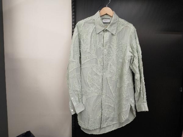 TAAKK ターク サイズ2 パステルグリーン 22SS ロングシャツ TA22SS-SH127 長袖シャツ 店舗受取可